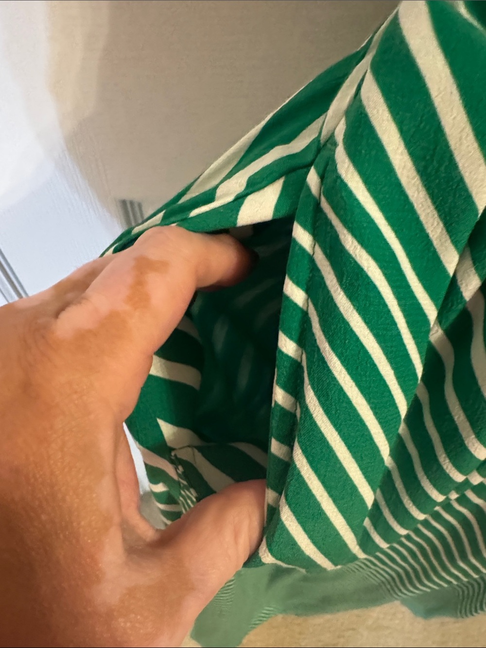 NWOT Landsend one shoulder stripped dress - Picture 12 of 12